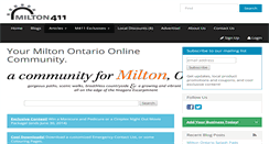 Desktop Screenshot of milton411.com